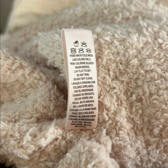 NWT SKIMS Cozy Knit Tank Cropped Camisole Size S/M Small/Medium. Pale Pink - Picture 7 of 7